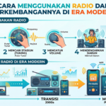 cara menggunakan radio dengan benar