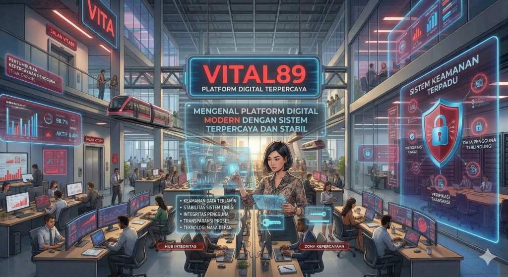 ilustrasi platform digital vital89 terpercaya