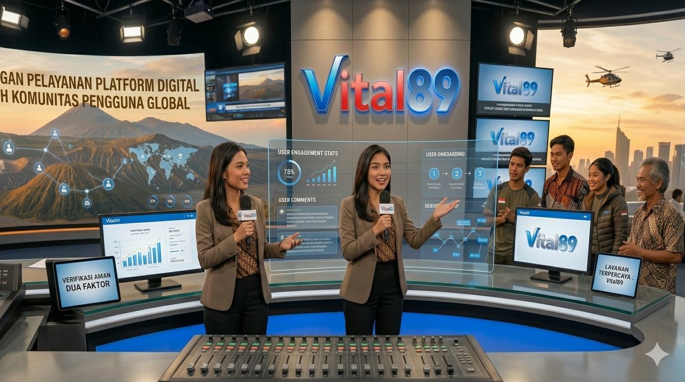 Ilustrasi platform digital VITAL89 yang banyak dibicarakan pengguna internet